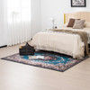 Area Rug with Non-Shedding Surface and Anti-slip Bottom-S