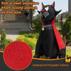 4.7 Feet Halloween Inflatable Vampire Cat with Red Cloak