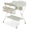 Baby Diaper Changing Table with Water Basin Wheel-Green