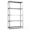 5-Tier Metal Utility Storage Rack for Free Combination-Silver