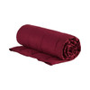 Hadly Deep Red Goose Feather and Down Wearable Throw