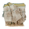 Parkland Collection Myra Eclectic Beige 52" x 67" WOVEN HANDLOOM Throw