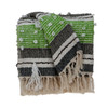 Parkland Collection Ira Eclectic Multicolor 52" x 67" WOVEN HANDLOOM Throw