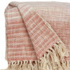 Parkland Collection Elsa Transitional Multicolored HANDLOOMed 52" x 67" Acrylic Blend Throw Blanket