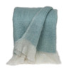 Parkland Collection Stella Transitional Blue 52" x 67" WOVEN HANDLOOM Throw