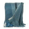 Parkland Collection CabiNO Lodge Blue 52" x 67" WOVEN HANDLOOM Throw