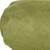 8" X 20" Moss Green Bolster Zippered Microsuede Solid Color Bolster Pillow