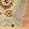 2' X 3' Camel Gray And Rust Floral Stain Resistant Area Rug