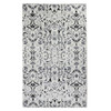 8' X 10' Platinum Floral Vines Power Loom Stain Resistant Area Rug