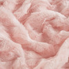 18 Pound Pink Weighted Faux Fur Throw Blanket - 60x70"