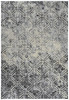 3' X 5' Grey Diamond Area Rug