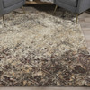 8' X 11' Brown Diamond Area Rug