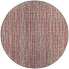 8' X 8' Pink Round Ombre Tufted Handmade Area Rug