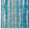 10' X 14' Blue Ombre Tufted Handmade Area Rug