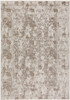 3' X 5' Brown Oriental Area Rug With Fringe