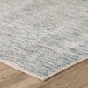 4' X 6' Blue Wool Hand Loomed Handmade Area Rug