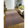 8' X 10' Violet And Brown Hand Loomed Area Rug