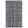 9' X 12' Brown And Dark Grey Medallion Hand Loomed Area Rug