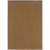 2' X 4' Tan Stain Resistant Indoor Outdoor Area Rug