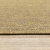 5' X 8' Tan Stain Resistant Indoor Outdoor Area Rug