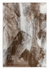 4' X 6' Brown Abstract Area Rug