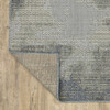2' X 8' Grey Abstract Stain Resistant Indoor Outdoor Area Rug