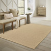 6' X 9' Sand Stain Resistant Indoor Outdoor Area Rug