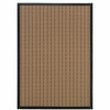 2' X 3' Beige Geometric Stain Resistant Indoor Outdoor Area Rug