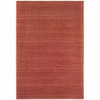 2' X 3' Red Stain Resistant Indoor Outdoor Area Rug