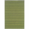 2' X 3' Green Stain Resistant Indoor Outdoor Area Rug