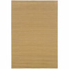 5' X 8' Beige Stain Resistant Indoor Outdoor Area Rug