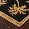 5' X 8' Beige Stain Resistant Indoor Outdoor Area Rug