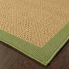 8' X 11' Beige Stain Resistant Indoor Outdoor Area Rug