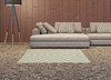 3' X 5' Grey Geometric Stain Resistant Indoor Outdoor Area Rug