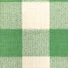 6' X 9' Green Geometric Stain Resistant Indoor Outdoor Area Rug