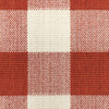 4' X 6' Red Geometric Stain Resistant Indoor Outdoor Area Rug