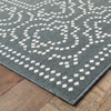 2' X 8' Grey Stain Resistant Indoor Outdoor Area Rug