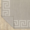 5' X 7' Grey Stain Resistant Indoor Outdoor Area Rug