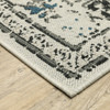 2' X 3' Beige Oriental Stain Resistant Indoor Outdoor Area Rug