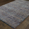 9' X 12' Gold Rust Brown And Ivory Power Loom Stain Resistant Area Rug
