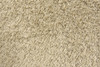 8' Tan And Taupe Round Shag Tufted Handmade Area Rug