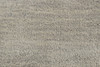 10' X 13' Gray And Ivory Wool Hand Woven Stain Resistant Area Rug