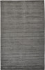 8' X 11' Gray And Black Hand Woven Area Rug