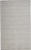 5' X 8' Gray And Silver Hand Woven Area Rug