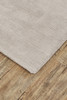 5' X 8' Ivory And Taupe Hand Woven Distressed Area Rug