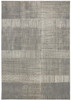 10' X 13' Gray And Ivory Abstract Stain Resistant Area Rug