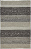 10' X 13' Gray Taupe And Tan Wool Floral Hand Woven Stain Resistant Area Rug