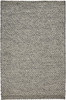 8' X 11' Gray And Ivory Wool Floral Hand Woven Stain Resistant Area Rug