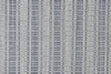 5' X 8' Blue Gray And Ivory Striped Hand Woven Area Rug