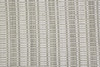 5' X 8' Ivory Taupe And Tan Striped Hand Woven Area Rug